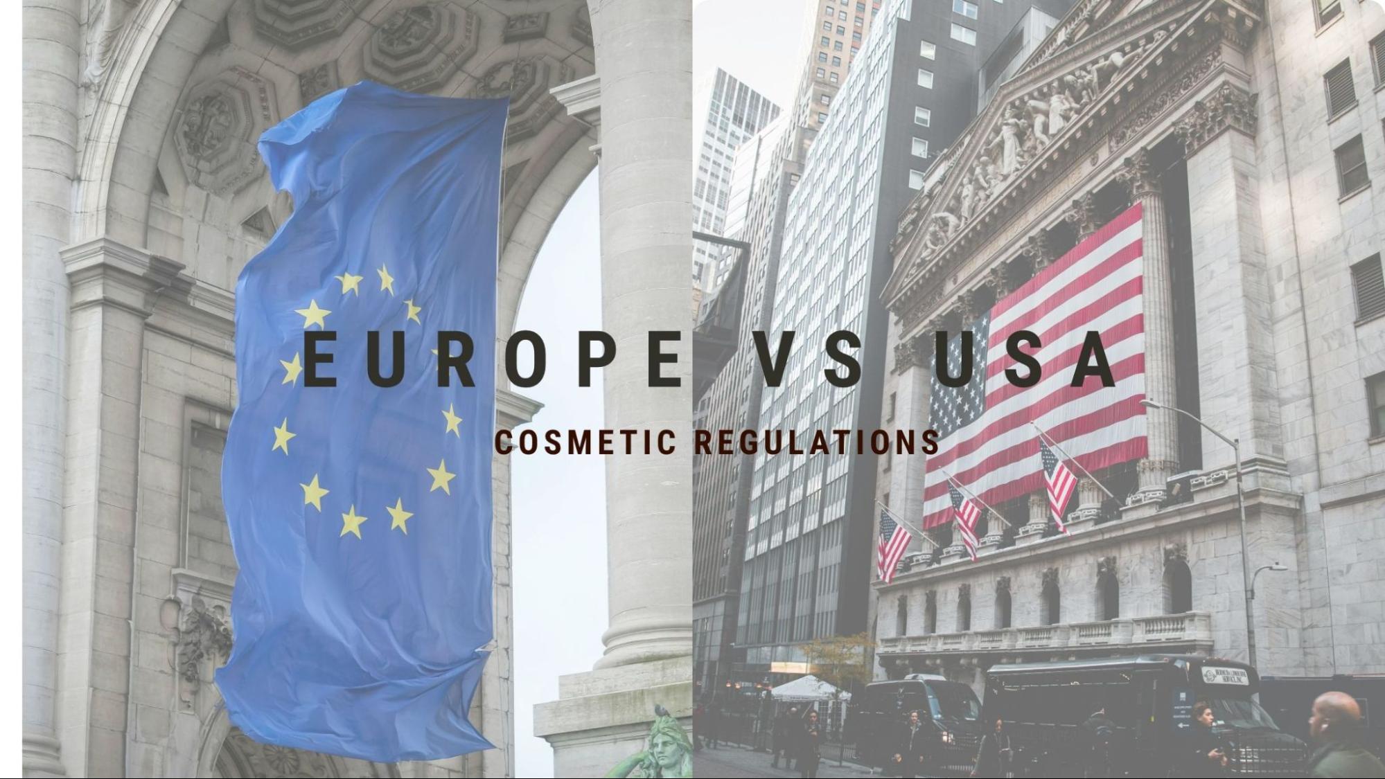 Hero image illustrating EU and US cosmetic regulation differences