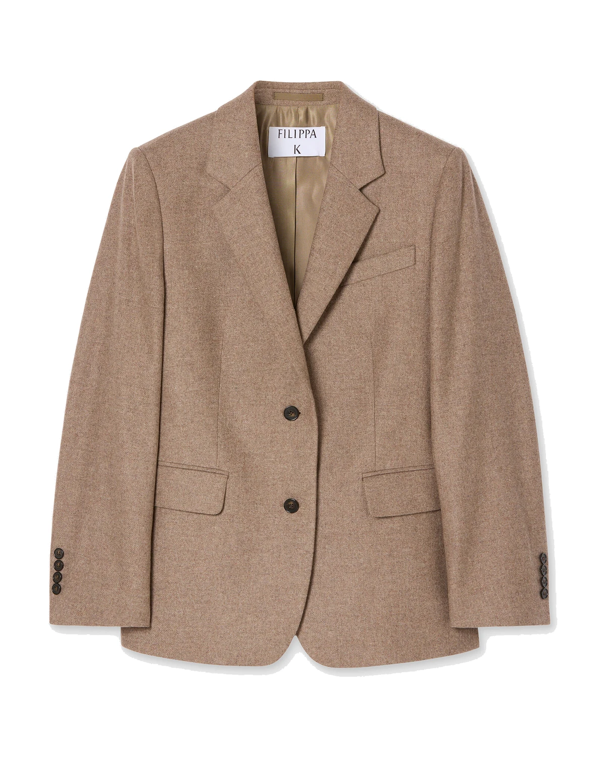 Filippa K Delilah Flannel Blazer product photo on a white background