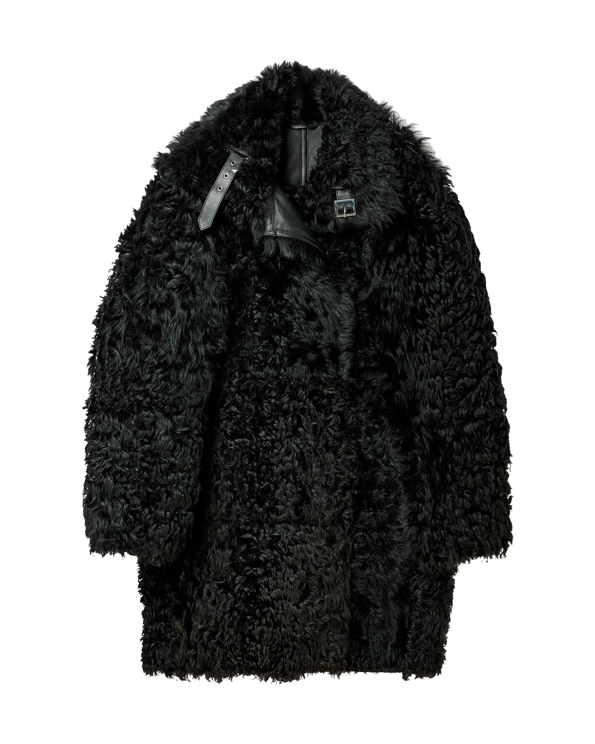 Filippa K Reversible Shearling Coat product photo on a white background