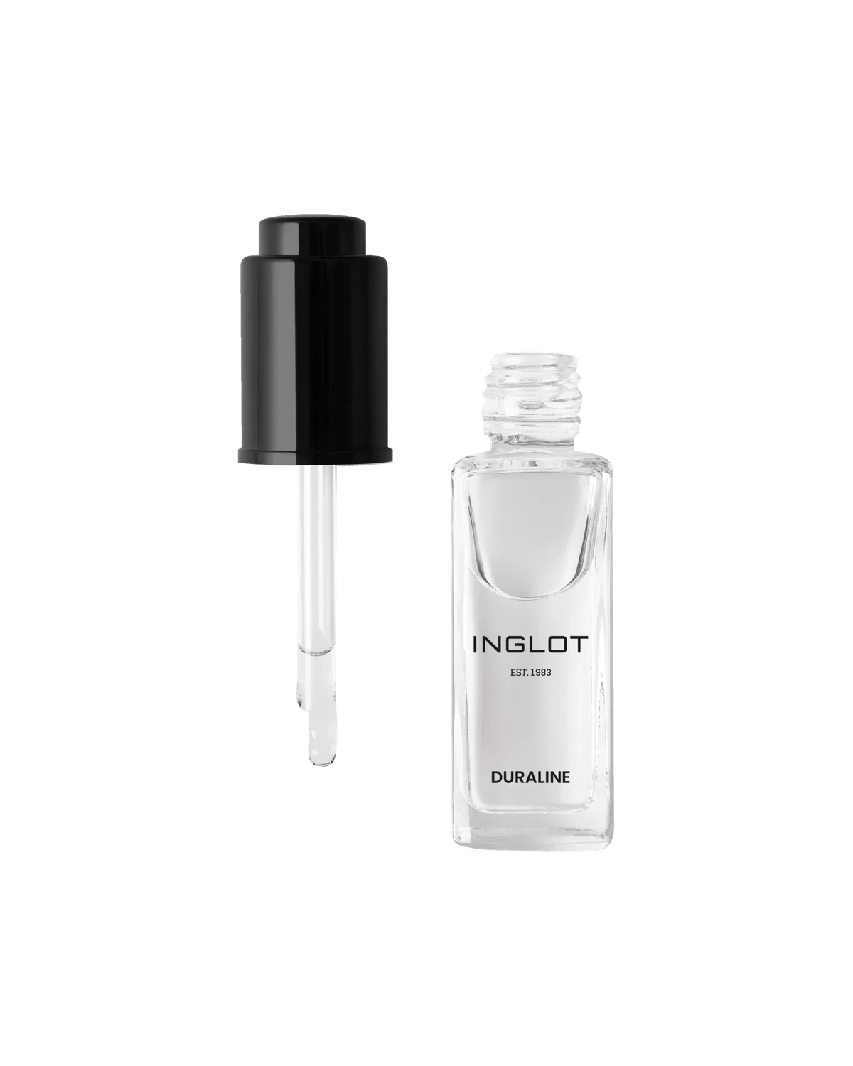 INGLOT Duraline clear mixing liquid in a dropper bottle