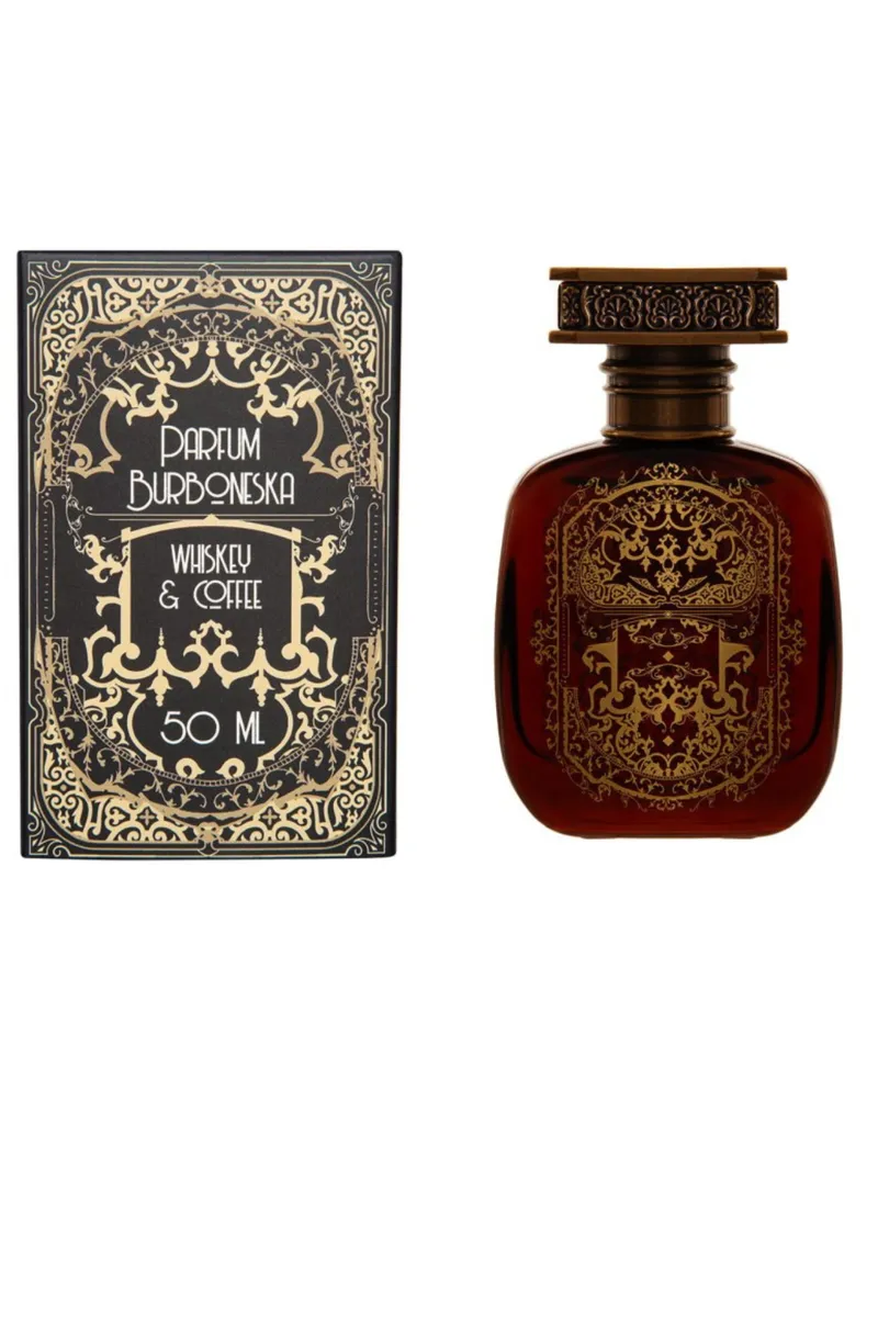 Söppö Parfum Burboneska Whiskey & Coffee ornate 50ml bottle