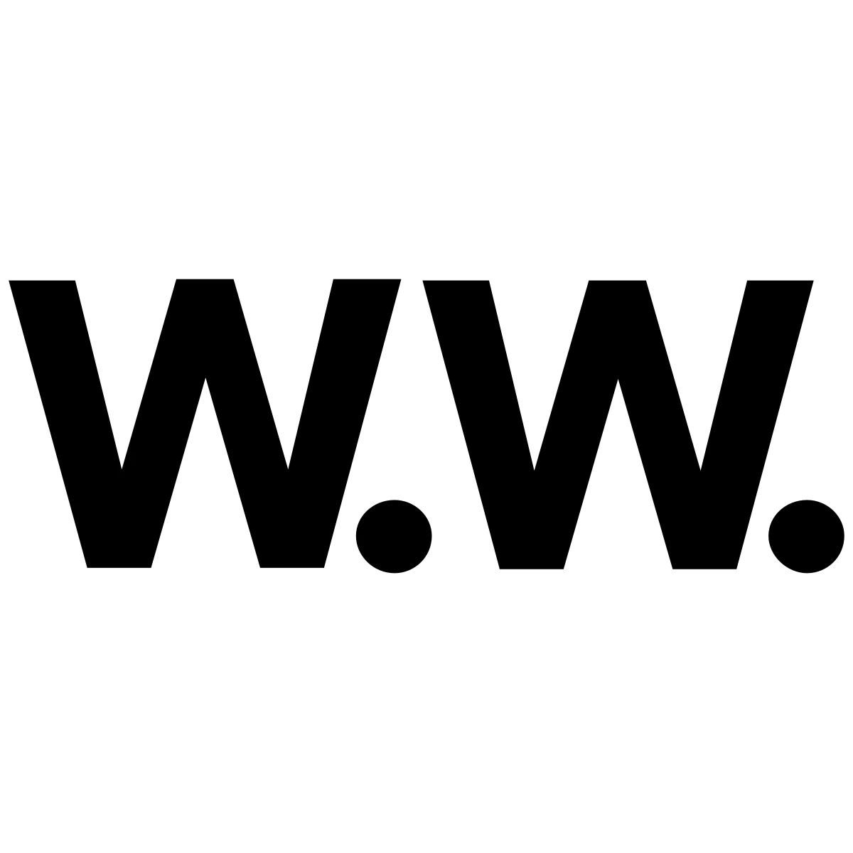 Official black Wood Wood W.W. logo on an opaque white background