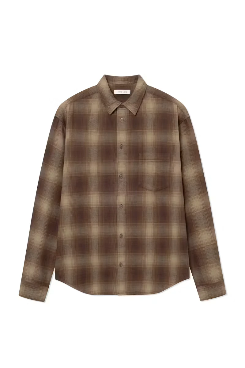 Wood Wood WWCarter shirt in the official product photograph